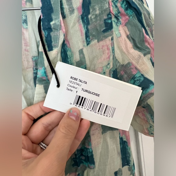 NWT Ba&sh Multicolor Talita Dress - Picture 4 of 8